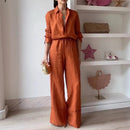 Conjunto em Linho Blusa e Calça Beatriz