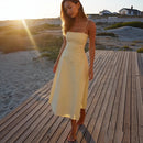 Vestido Midi com Alças Leila