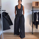 Conjunto Colete e Calça em Alfaiataria Laura