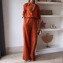 Conjunto em Linho Blusa e Calça Beatriz