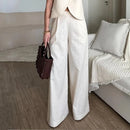 Conjunto Top com Amarração no Pescoço e Calça Pantalona Fellinne