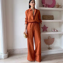 Conjunto em Linho Blusa e Calça Beatriz