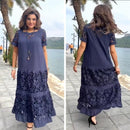 Vestido Antonietta™  em Algodao Ultra Confortavel (QUEIMA TOTAL DE ESTOQUE) - ULTIMAS PEÇAS