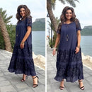 Vestido Antonietta™  em Algodao Ultra Confortavel (QUEIMA TOTAL DE ESTOQUE) - ULTIMAS PEÇAS