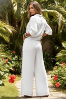 Conjunto Olívia em Linho Natural  - QUEIMA TOTAL DE ESTOQUE (ULTIMAS PEÇAS)