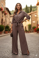 Conjunto Olívia em Linho Natural  - QUEIMA TOTAL DE ESTOQUE (ULTIMAS PEÇAS)